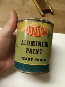 Vintage Dupont Aluminium Lack Pint Dose 60er / 70er Jahre - Bild 1 von 8