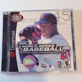 SEGA Sports World Series Baseball 2K2 Sega Dreamcast Multiplayer NTSC-U/C E