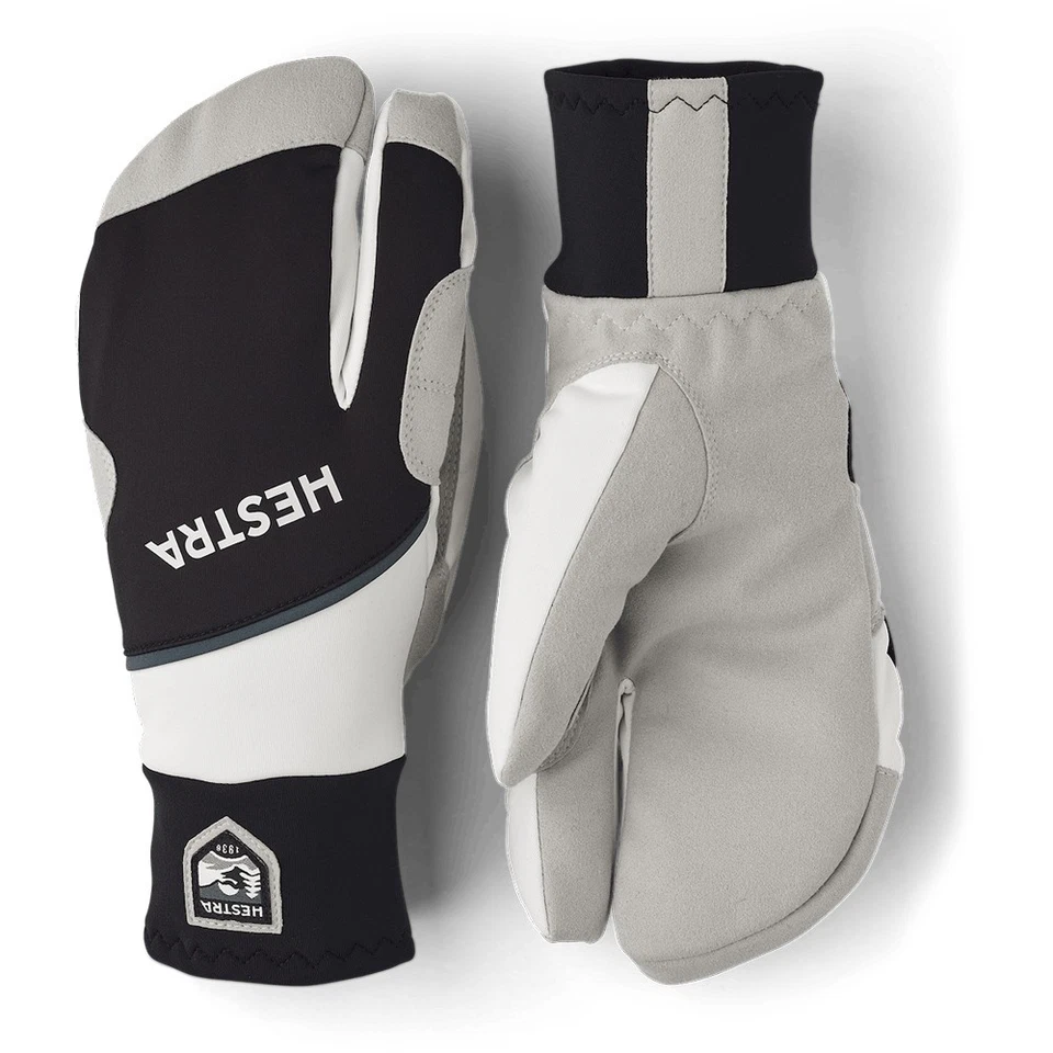 Guantes HESTRA Comfort Tracker 3 dedos - negro/marfil - 7,0 Foto 1 de 1