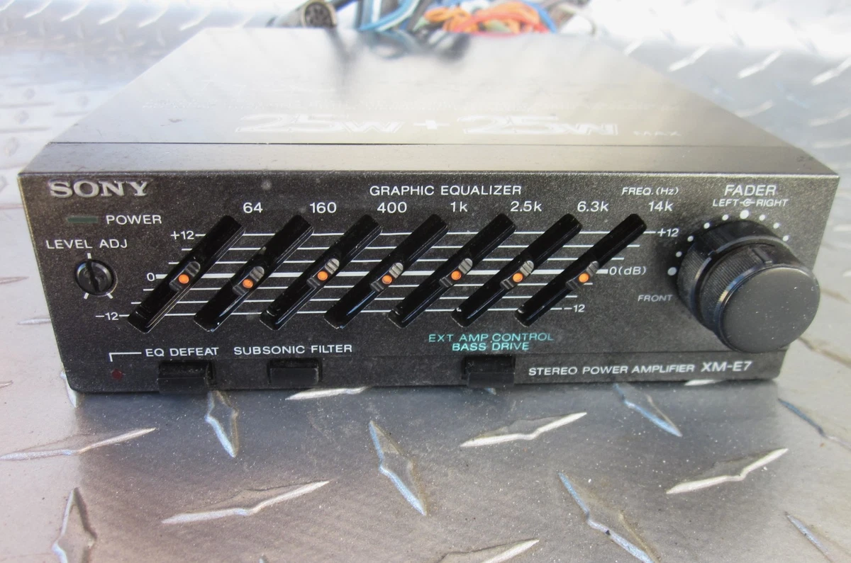 Sony Car Audio Equalizers for sale - eBay