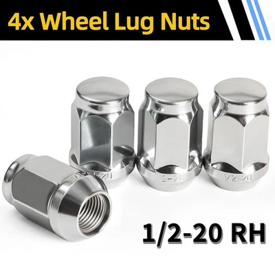 4x For Ford Explorer Jeep Grand Cherokee Acorn Wheel Lug Nuts Thread 1/2-20 35mm Foto 1 de 4