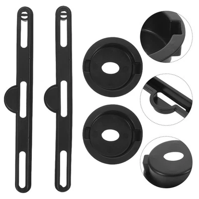  2 Sets Accessori Tavolo Pieghevole Da Letto Scrivania Inserto Portabicchieri - Immagine 1 di 4