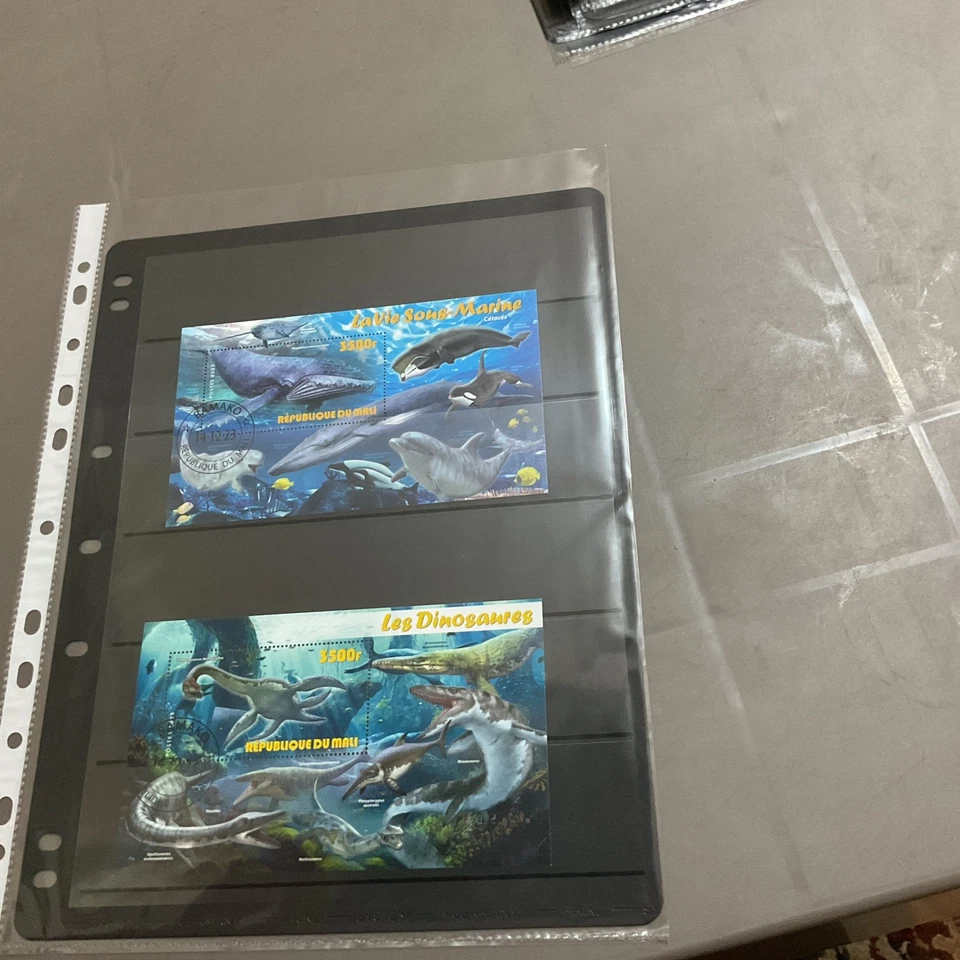 Mini hojas de sello Rep Du Mali X 2 CTO circ 2023 Foto 1 de 1