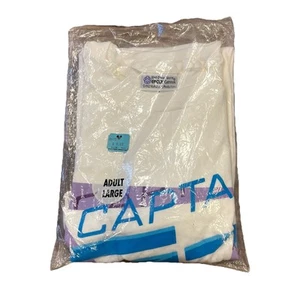 NWT VTG DISNEY CAPTAIN EO MICHAEL JACKSON WHITE T-SHIRT TEE SZ L EPCOT (94) - Picture 1 of 4