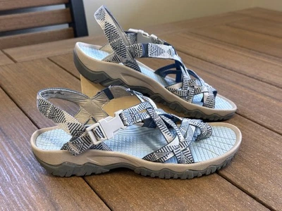 Sandalias Baretraps TACY 9.5M Azul, Gris - Sandalia Senderismo Foto 1 de 4