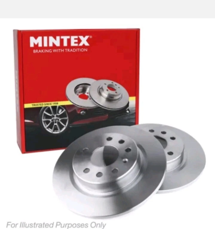 DISCOS DE FRENO DELANTERO MINTEX MDC1617 PARA MERCEDES-BENZ CLASE E E320 TD 2002-09 Foto 1 de 1