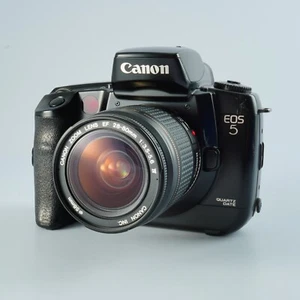 VERY GOOD Canon EOS 5 QD + EF 28-80mm F/3.5-5.6 Ⅳ AF Film SLR Camera - Picture 1 of 22