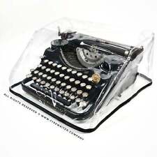 MEDIUM Transparent Dust Cover, Vinyl PVC for M size Typewriter Underwood