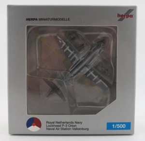 Herpa Royal Netherlands Navy Lockheed P-3 Orion Model - 1:500 - 520829 - Picture 1 of 9