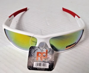 X Loop Sunglasses Mirror Plastic Frame Sport Baseball Golf Driving Running - Picture 1 of 7