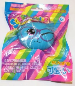 SQUEEZEABLES SLOW EXPAND SQUISHY ~ SCENTED WNKING CAT ~ BY YOYO LIPGLOSS ~ NEW - Picture 1 of 1