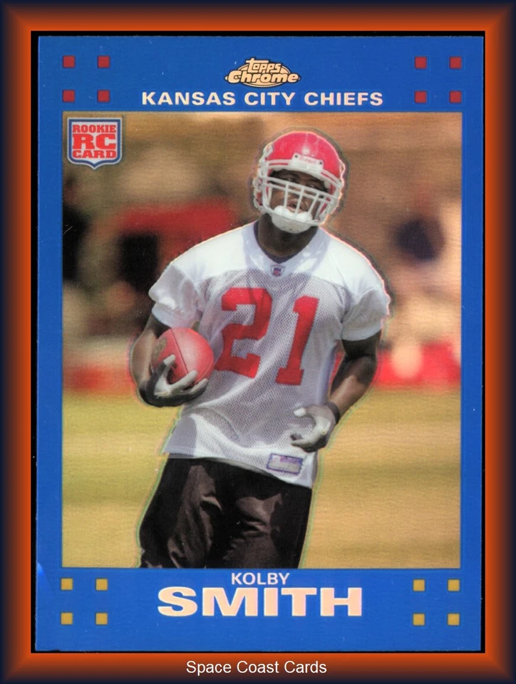 KOLBY SMTIH 2007 Topps Chrome Blue Refractor RC #TC197 - Image 1 of 2