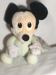 VIntage 1984 Hasbro Disney Babies 7" Mickey Mouse plush with tag - Picture 1 of 7