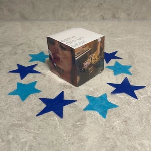 Taylor Swift Midnights Sticky Note Pad Cube NEW Lavender Haze Eras Merch w Stars - Picture 1 of 8