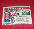 1978 Topps Bazooka Joe and His Gang Comics Trading Card