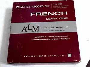ALM French Level One 14 Record Set (1961) 33-1/3 RPM Excellent Condition - Imagen 1 de 6