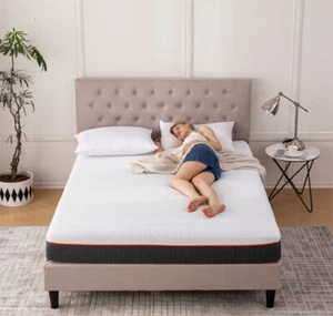 GUDE NIGHT* Memory Foam Mattress 16CM 3ft 4ft6 5ft Rolled Bed orthopaedic 3 Zone - Picture 1 of 18