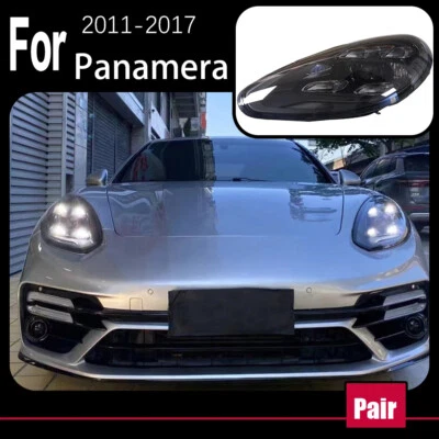 For Porsche Panamera 2011-2017 upgraded Matrix LED Front DRL Headlight Plug&play — 第 1/4 张图片
