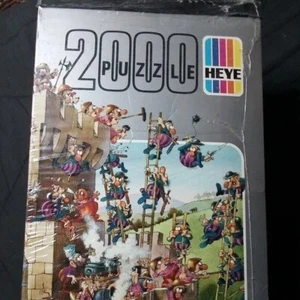 Puzzle Wild World Of Loup A L'attaque 2000 pezzi nuovo con etichette vintage sigillato - Foto 1 di 10