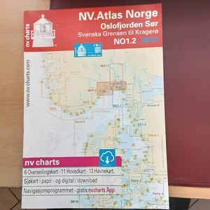 NV.Atlas Norge Oslofjorden Sor Svenska Grensen til Kragero NO1.2 2015 - Bild 1 von 2