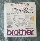 Machine à écrire électrique Brother GX-6750 Daisy neuve boîte ouverte