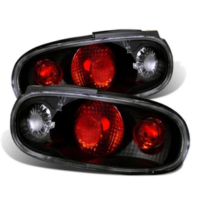 CG Fit 1990-1997 Mazda Miata Black Tail Lights Set - Picture 1 of 1