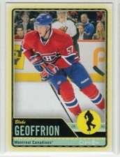 Blake Geoffrion 12-13 O-Pee-Chee OPC Base Common #19 Montreal Canadiens