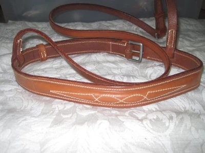 Jimmy's 21St Century  XF Noseband Light Havana 1'' Wide New - Image 1 of 4