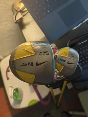 Nike SQ Sumo 460 Driver and 5 Wood, 19° Diamana Flex Graphite Shafts - Image 1 of 4