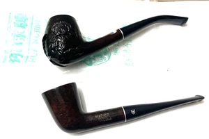 Vintage Medico "Crest" And Huangiupai Estate Imported Briar Pipes Used+Unused! - Picture 1 of 13
