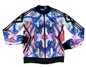 Adidas Originals Florera Optic Bloom Track Jacket The Farm Floral Sz XS - Picture 1 of 4