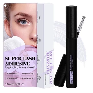 B&Q Lash Cluster Glue 10ML Waterproof Cluster Lash Glue Strong Hold Eye Lash ... - Picture 1 of 7