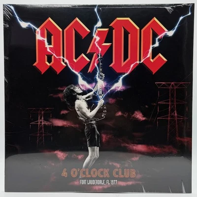 AC/DC - 4 O'CLOCK CLUB- FORT LAUDERDALE,1977 (33 RPM - EUROPE PRESSING) (SEALED) - Immagine 1 di 2