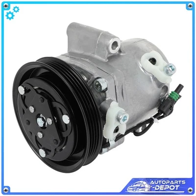 A/C AC Compressor with Clutch for Smart Fortwo 2008-2013 2014 2015 1.0L Foto 1 de 4