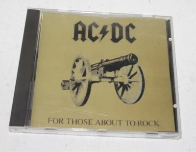 CD Albert 4652512 etiqueta negra Au Press AC/DC For Those About To Rock Foto 1 de 4