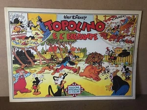 TOPOLINO E L'ELEFANTE EDIZ. INTEGRALE A COLORI COPIA NUMERATA DISNEY MONDADORI - Bild 1 von 2
