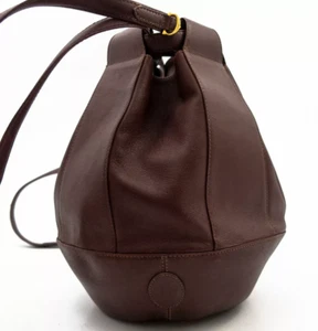CARTIER TASCHE SCHULTERTASCHE SHOULDER BAG BORDEAUX BEUTELTASCHE LUXUS VINTAGE - Bild 1 von 10