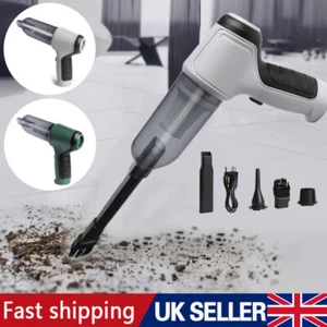 Handheld Car Vacuum Cleaner Mini Wet/Dry Cordless Strong Suction Cleaning Tool - Picture 1 of 15