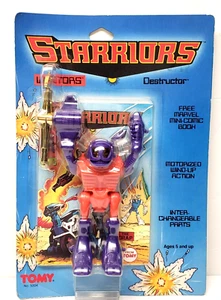 TOMY STARRIORS VINTAGE SLICE WASTORS DESTRUCTORS 1984 SIN USAR, EN CAJA SELLADA SERIE 2 - Imagen 1 de 20