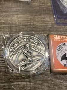 2 once .999 argento rotondo STL come nuovo XXXTRA speziato grotta delle meraviglie con certificato di autenticità e adesivo - Foto 1 di 4