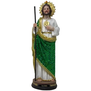 San Judas Tadeo 16 Inch Resin Statue Finely Finished 19542 Imagen New - Picture 1 of 4