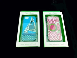 VERA BRADLEY HYBRID HARDCASE FOR iPHONE 5 - JULEP + BLUE BAYOU SAILBOAT retired - Picture 1 of 2