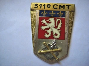 LA  511° CMT AVEC CANONS DORES (Compagnie Matériel du Territoire) SANS ATTACHE - Imagen 1 de 2