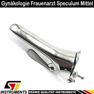 Speculum Mittel Spekulum Cusco Vaginal Entenschnabel Gynäkologie Frauenarzt CE - Picture 1 of 4