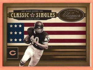 2005 DONRUSS CLASSICS CLASSIC SINGLES GALE SAYERS 055/250!!