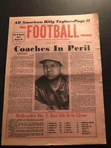 1971 Football News DENVER Broncos LOU SABAN Oklahoma Sooners #2 NEBRASKA #1 