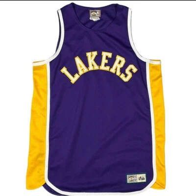 Camiseta deportiva retro Majestic Los Angeles Lakers Hardwood Classics para hombre 2XL NBA Foto 1 de 4
