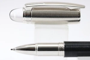 Vintage (um 2000) Montblanc Starwalker Doue Guilloche Fineliner Kugelschreiber (Gehäuse) - Bild 1 von 17
