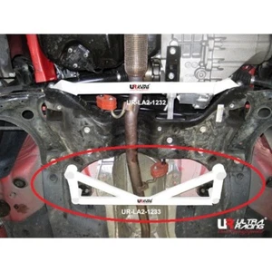 4 Pts Front Lower Bar For VW Polo Mark 5 1.2 / 1.4 TSI ULTRA RACING UR-LA4-1233 - Picture 1 of 4