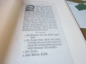 Sachsen Archiv LeipzigMessestadt 2058 Bekleidungsordnung zur Erbhuldigung 1733 - Bild 1 von 2